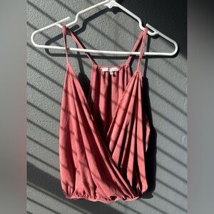 Charlotte Russe Dusty Rose Camisole Top
